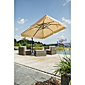 Schneider Classic Ampelschirm Rhodos (Natur, Bespannungsmaß (L x B): 300 x 300 cm) | BAUHAUS