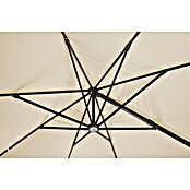 Schneider Classic Ampelschirm rund Rhodos Grande (Natur, Durchmesser Bespannung: 400 cm) | BAUHAUS