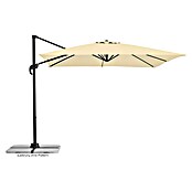 Schneider Classic Ampelschirm Rhodos Junior (Natur, Bespannungsmaß (L x B): 270 x 270 cm) | BAUHAUS