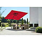 Schneider Classic Ampelschirm Rhodos Junior (Rot, Bespannungsmaß (L x B): 270 x 270 cm) | BAUHAUS