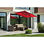 Schneider Classic Ampelschirm Rhodos Junior (Rot, Bespannungsmaß (L x B): 230 x 230 cm) | BAUHAUS