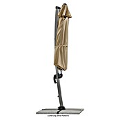 Schneider Classic Ampelschirm rund Rhondos Rondo (Sand, Durchmesser Bespannung: 350 cm) | BAUHAUS