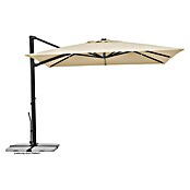 Schneider Classic Ampelschirm Rhodos Smart (Natur, Bespannungsmaß (L x B): 300 x 300 cm) | BAUHAUS