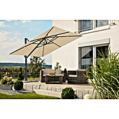 Schneider Classic Ampelschirm Rhodos Smart (Natur, Bespannungsmaß (L x B): 300 x 300 cm) | BAUHAUS