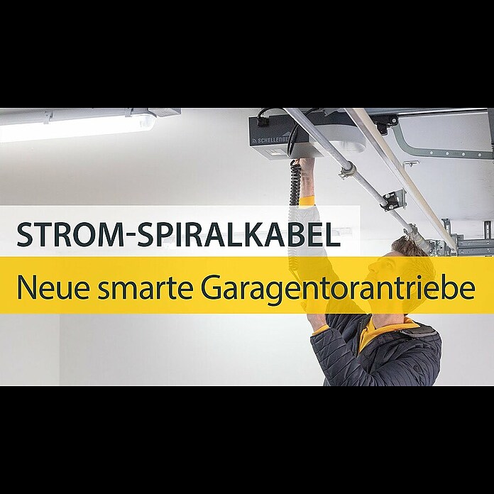 Schellenberg Spiralkabel2,8 m, Passend für: Schellenberg Garagentorantrieb Smart Drive L Product