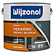 Wijzonol Kleurlak Dekkend Halfglans 9328 Antiekgroen (Antiekgroen, Zijdeglans, 2,5 l) | BAUHAUS