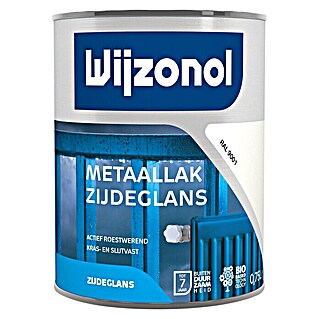 Wijzonol Metaallak Zijdeglans RAL 9001 Wit (Crèmewit, 750 ml, Zijdeglans)