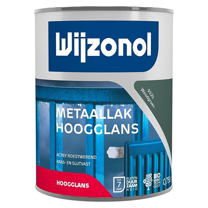 Wijzonol Metaallak Hoogglans RAL 9325 Woudgroen (Woudgroen, 750 ml, Hoogglans) | BAUHAUS