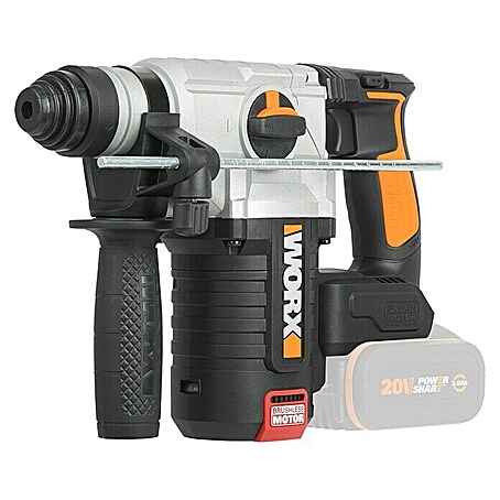 Worx PowerShare 20V Martillo perforador de batería WX380.9 (20 V, Sin batería, 2,2 J)