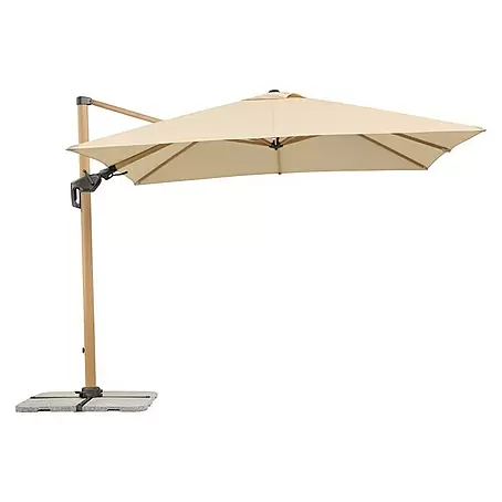 Schneider Classic Ampelschirm Rhodos Twist Woody