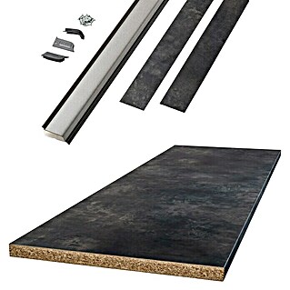 Küchenarbeitsplatten-Set (4915 Blue Steel, 122 x 63,5 x 3,8 cm)