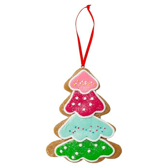 Kurt S. Adler Christbaumschmuck Lebkuchenbaum (Braun, Kunststoff, 8,99 x 8,26 x 8,99 cm) | BAUHAUS