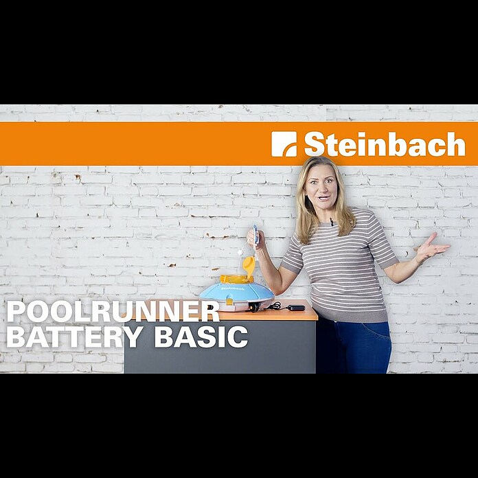 Steinbach Poolbodensauger Battery BasicAkkubetrieben, Passend für: Pools bis 10 m² Bodenfläche Product