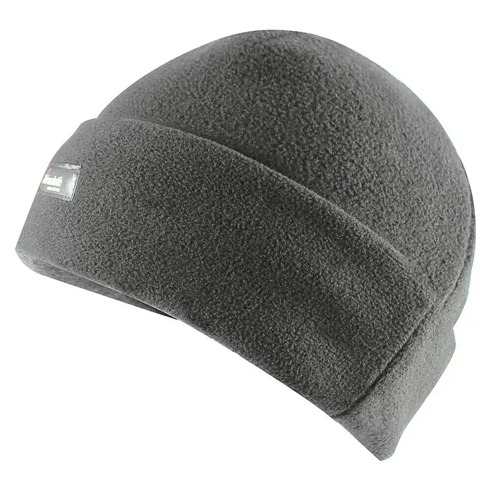 Mütze - Grau, Größe: Universal - Graue Thinsulate-Fleece-Mütze für Wärme und Komfort bei kaltem Wetter. Ideal für Outdoor-Aktivitäten.