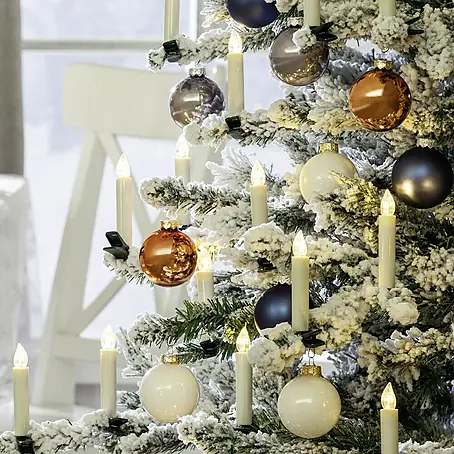 LED-Weihnachtskerzen