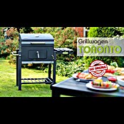 Tepro Holzkohlegrill Toronto Basic (Grillfläche (B x T): 52 x 36 cm, Anthrazit) | BAUHAUS