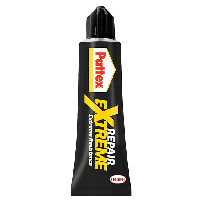 Pattex 100% Repair Spezialkleber - 8 g - Schwarze Tube Pattex Extreme Repair Kleber.