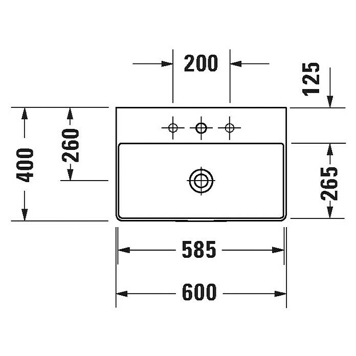 Duravit DuraSquare Compact