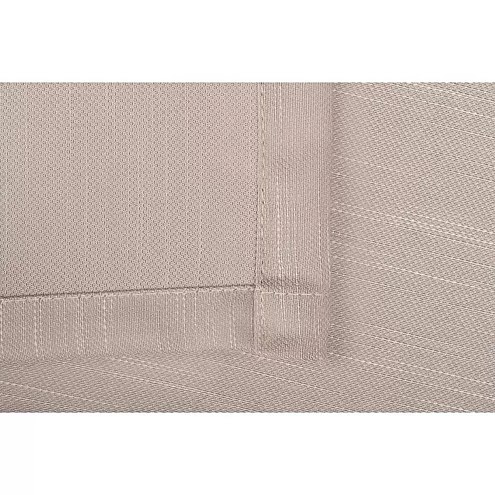 Schlaufenschal Leinen-Look - B x H: 135 x 300 cm, 100 % Polyester, Cappuccino - Detailaufnahme