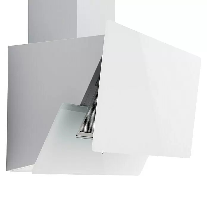Respekta Schräghaube Nika - Breite: 59,5 cm, Max. Gebläseleistung Abluftbetrieb: 616,4 m³/h, Weiß - Detailaufnahme