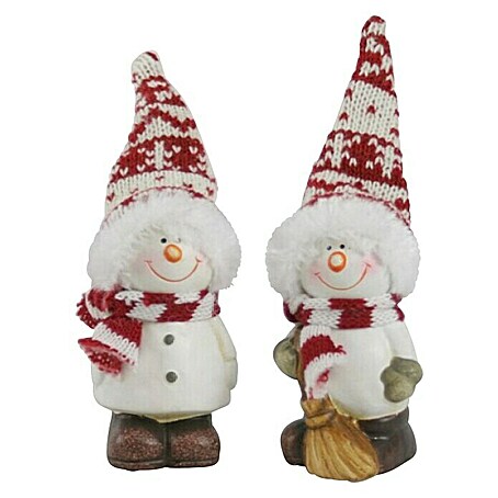 Pupazzo Di Neve Con Cappello E Sciarpa - Foto 3