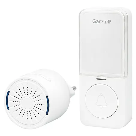 Garza  Juego de timbre inalámbrico MIni Plug+Batería
