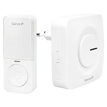 Garza  Juego de timbre inalámbrico Plug+Kinetic