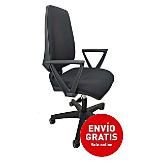 Silla de oficina AdaptaPro (Negro, Reposabrazos)