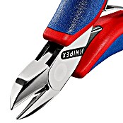 Knipex Seitenschneider (Länge: 115 mm, Material Griff: Mehrkomponenten-Hülle, Rund, Ausführung Kopf: Mit kleiner Facette)