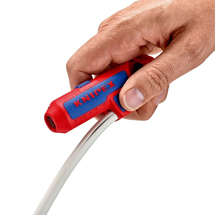 Knipex Universal-EntmantelerGeeignet für: 0,2/0,3/0,8/1,5/2,5/4 mm² Kabelquerschnitt Use Shot