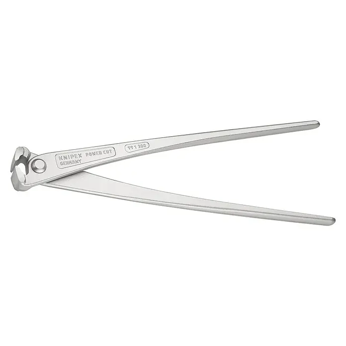 Knipex Kneifzange - Länge: 30 cm, Durchsteckgelenk - Die Knipex Power Cut 991300 Kneifzange, ein robustes Werkzeug für kraftvolles Schneiden und Greifen in Handwerk und Industrie, präsentiert sich hier.