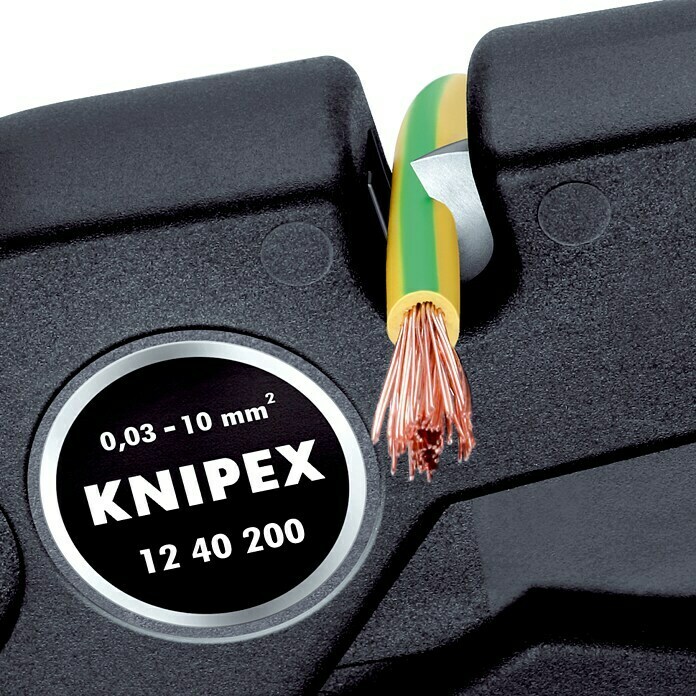 Knipex AbisolierzangeLänge: 200 mm Use Shot