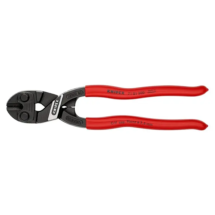 Knipex Bolzenschneider CoBolt - Länge: 200 mm - Bolzenschneider von Knipex, Modell 71 01 200, hergestellt in Deutschland. Ideal zum Schneiden von Bolzen und harten Materialien.