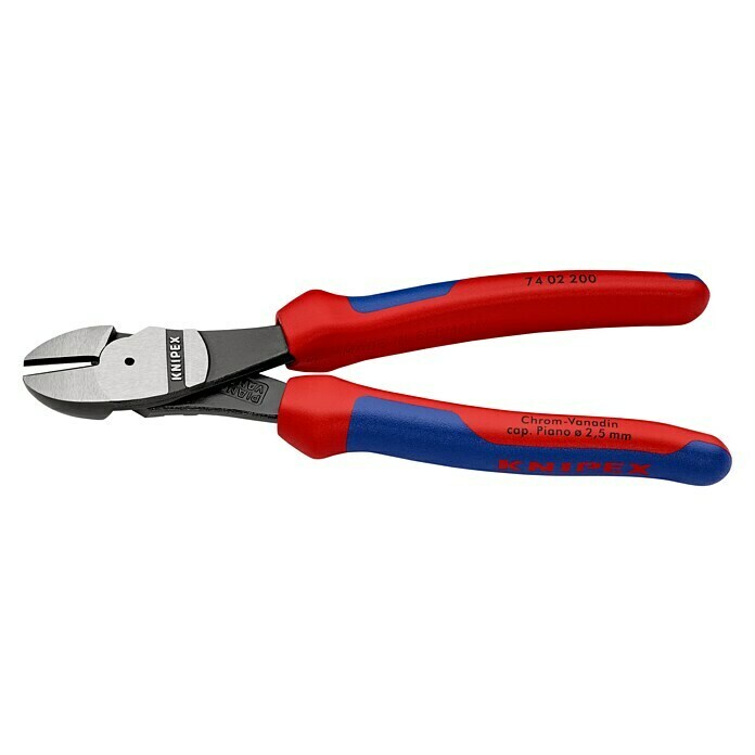 Knipex KraftseitenschneiderLänge: 200 mm, Poliert Left Side View