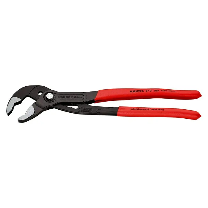 Knipex Wasserpumpenzange Cobra - Länge: 300 mm - Die Knipex Cobra Wasserpumpenzange, ein hochwertiges Werkzeug für professionelle Anwendungen, zeichnet sich durch ihre robuste Bauweise aus.
