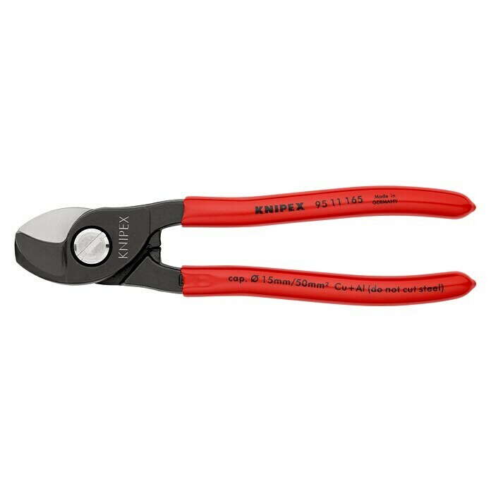 Knipex KabelschereGeeignet für: Aluminiumdrähte, Länge: 165 mm Left Side View