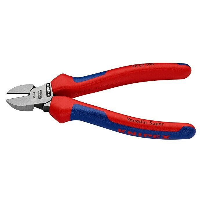 Knipex SeitenschneiderLänge: 160 mm, Mehrkomponenten-Hülle, Poliert Left Side View