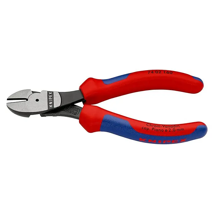 Knipex Seitenschneider - Länge: 16 cm, Poliert - Knipex Seitenschneider: Präzisionswerkzeug mit ergonomischen Mehrkomponenten-Griffhüllen für komfortables Arbeiten und saubere Schnitte.