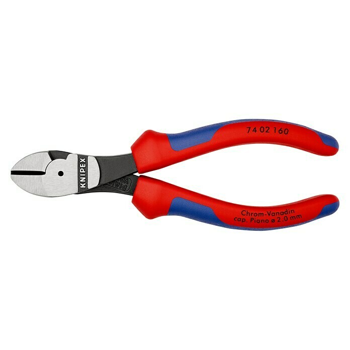 Knipex KraftseitenschneiderLänge: 160 mm, Poliert Left Side View