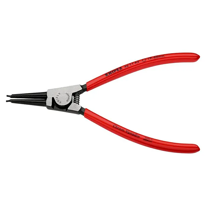 Knipex Zangen-Set - Länge: 18 cm - Eine Knipex 46 11 A2 Sprengringzange für Innenringe in Bohrungen, ideal für sichere Montagearbeiten.