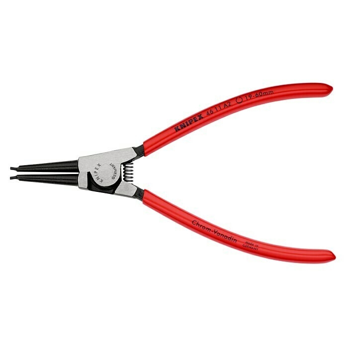 Knipex SicherungsringzangeLänge: 180 mm, Geeignet für: Außenringe Left Side View