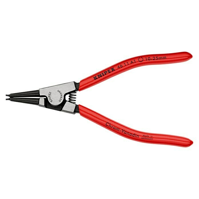 Knipex SicherungsringzangeSicherungsringe auf Wellen Ø 10 – 25 mm, Länge: 140 mm, Geeignet für: Außenringe Left Side View