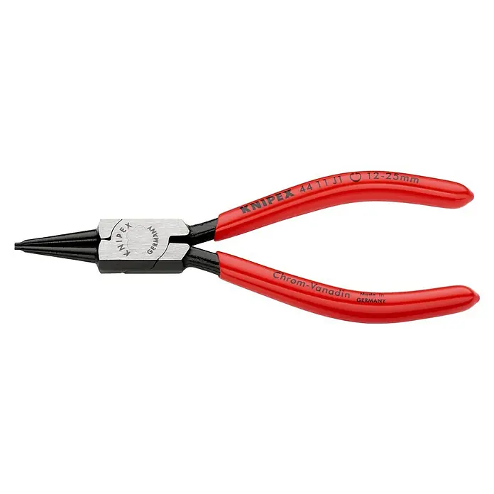 Knipex Sicherungsringzange - Länge: 14 cm, Passend für: Sicherungsringe in Bohrungen Ø 8 - 140 mm - Präzisions-Sprengringzange von Knipex, ideal für präzise Arbeiten an Sprengringen. Das Werkzeug bietet hohe Qualität und Zuverlässigkeit.