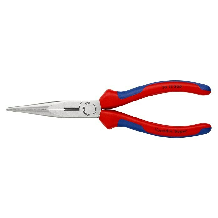 Knipex FlachrundzangeFlach-rund, Länge: 200 mm, Poliert Left Side View