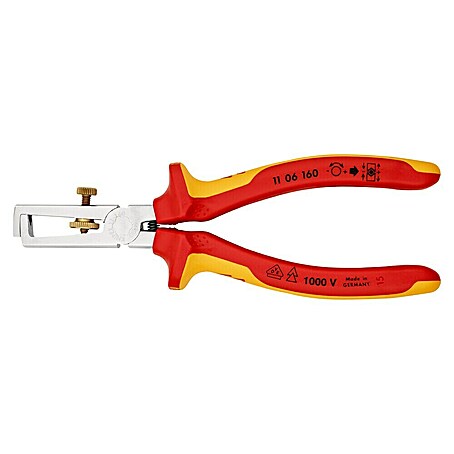 Knipex Abisolierzange VDE (Länge: 16 cm)