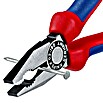 Knipex Alicates universales (Largo: 180 mm, Filo endurecido, Pulido)