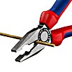Knipex Alicates universales (Largo: 180 mm, Filo endurecido, Pulido)