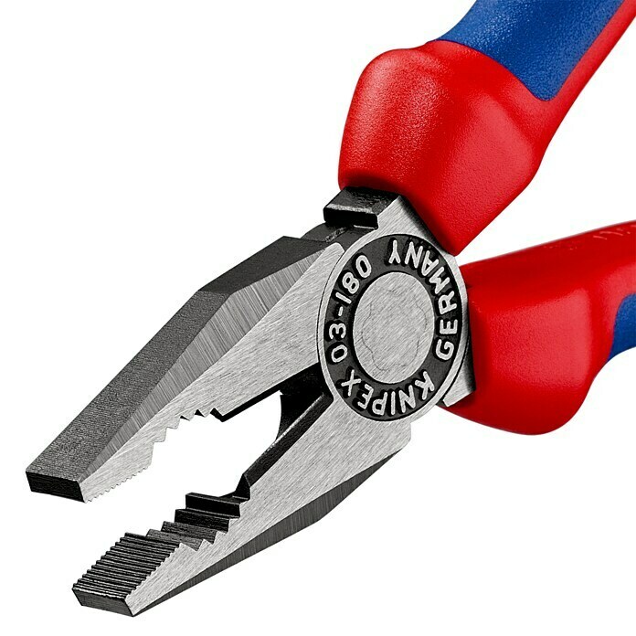 Knipex KombizangeLänge: 180 mm, Gehärtete Schneiden, Poliert Detail Shot