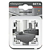 Voltomat BETA Abdeckrahmen (Ultraweiß, 1-fach, Kunststoff, Unterputz, Schutzart: IP20)