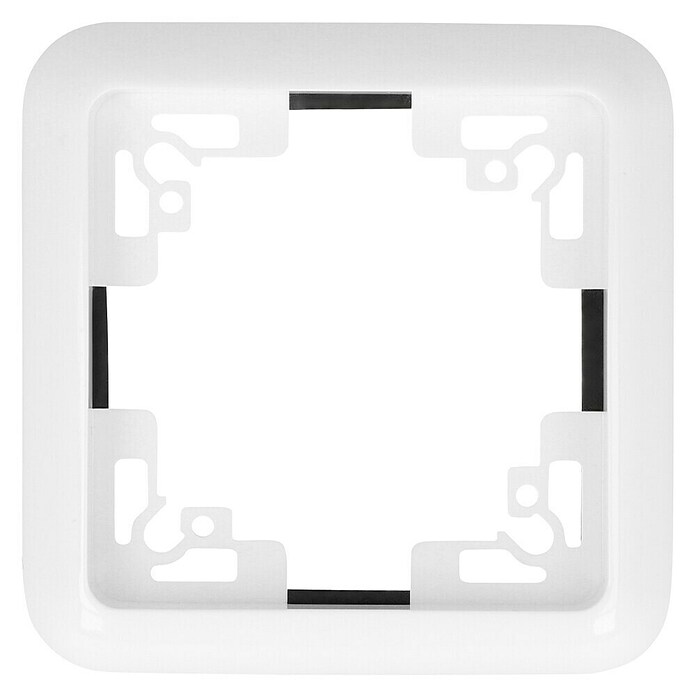 Voltomat BETA Abdeckrahmen (Ultraweiß, 1-fach, Kunststoff, Unterputz, Schutzart: IP44)